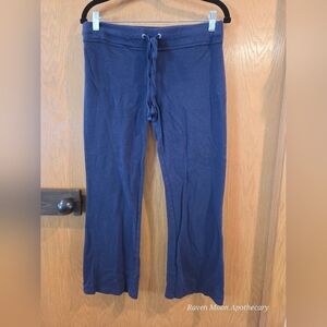 Faded Black? Dark Blue Drawstring Lounge Pants